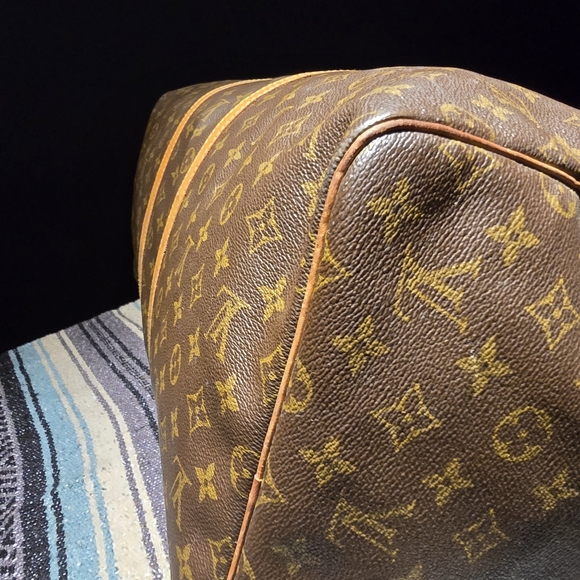 LOUIS VUITTON KEEPALL 50 TRAVEL HANDBAG PURSE MONOGRAM M41426 MB8909 15992 - Picture 6 of 15